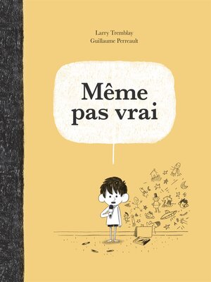 cover image of Même pas vrai